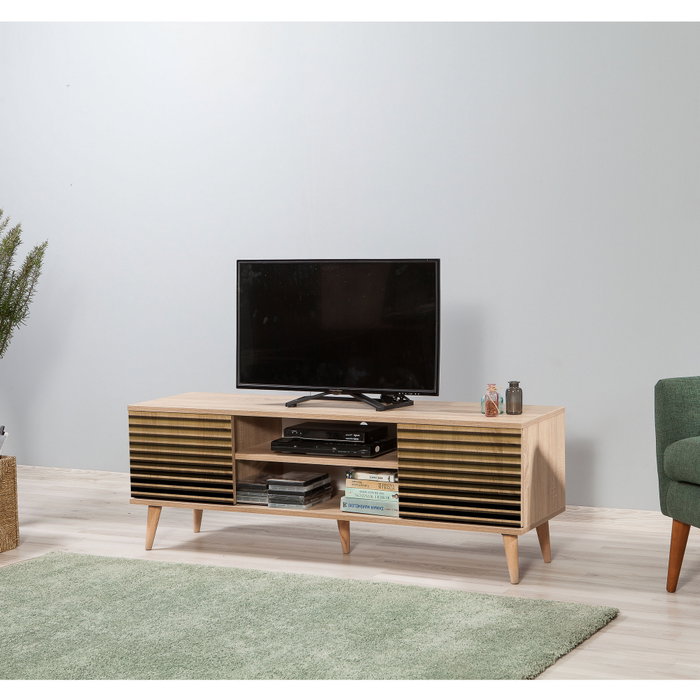 Hanah Home Truva-220 Soporte para TV Roble Sonoma Hanah Home Truva-220 Soporte para TV Roble Sonoma